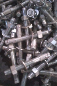 Taquete arpón acero inoxidable